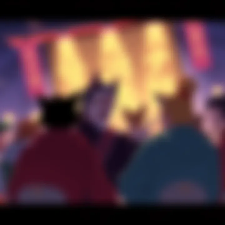 Fans debating if Tanjirou made a specific statement, with excitement for the battle cats collaboration