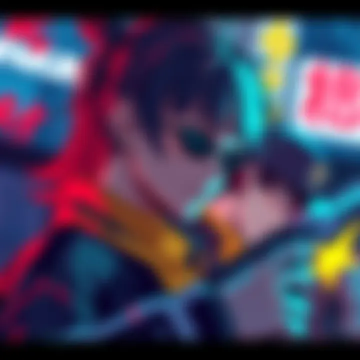 Artistic reimagining of MHA characters in the style of Tatsuki Fujimoto, featuring vibrant colors and unique designs.