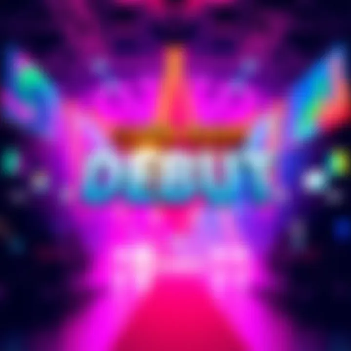 A vibrant announcement poster for the teaser debut, featuring bright colors and eye-catching graphics that convey excitement about the event.