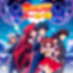 The cover of Tenchi Muyo In Love DVD by Pioneer featuring key characters and vibrant colors