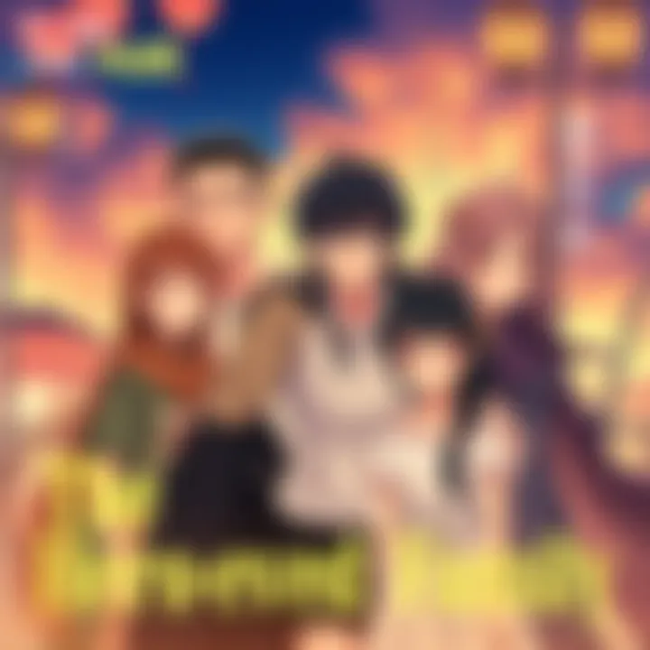 Cover of The Hero's Bereaved Family featuring a hero surrounded by family members, showcasing their emotions and bond.