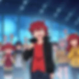 TheJudgmentalCritter announces new RWBY rewrites with excited fans in the background.