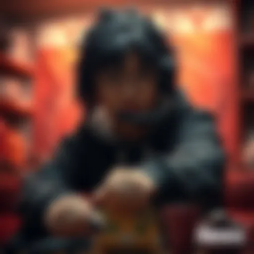 TheLiquidItachi showcasing his gaming skills with a focus on combo techniques, resembling the warmth of a family kitchen.