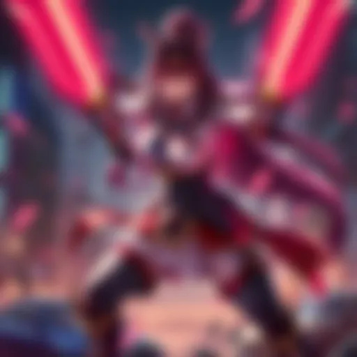 TimeSkip Mount Lady showcases her impressive character design in a dynamic pose during the final episode showdown.