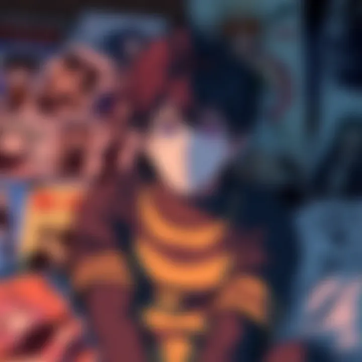 Person looking tired with anime posters A person with dark circles under their eyes sits on a bed surrounded by anime posters, looking exhausted after watching emotional shows.