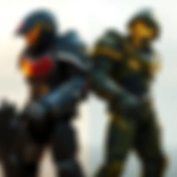 Titan Armor Comparison Showcase of Lok/Kipperin and Den/Vigilante Titan Armors side by side