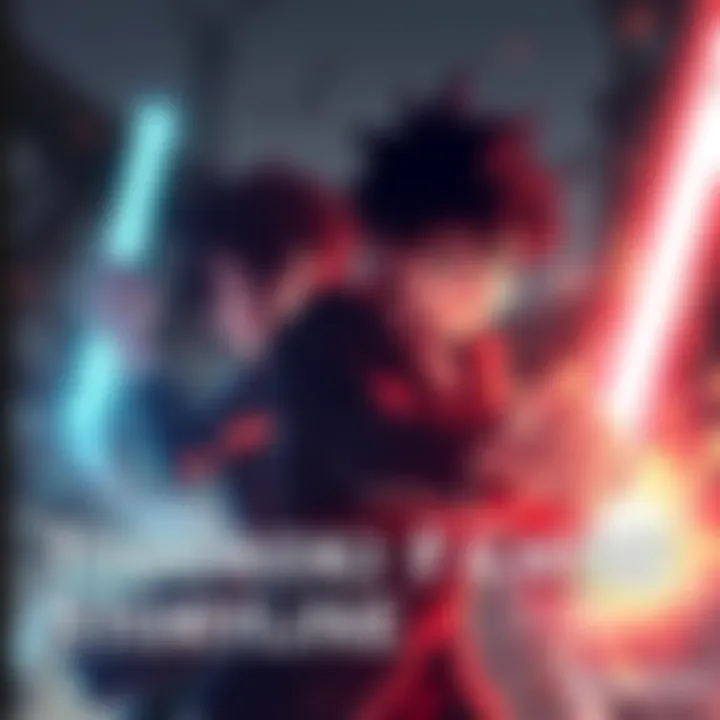 The Todoroki family members showcasing their unique abilities and emotions during a heated moment