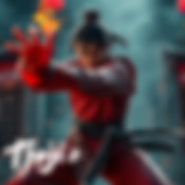 Toji demonstrating his unique cursed technique, showcasing his powerful abilities in a dynamic stance.