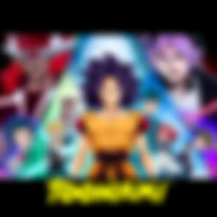 Collage of anime characters from Lazarus, Dragon Ball Daima, and BLEACH showcasing the lineup for Toonami on June 28th, 2025