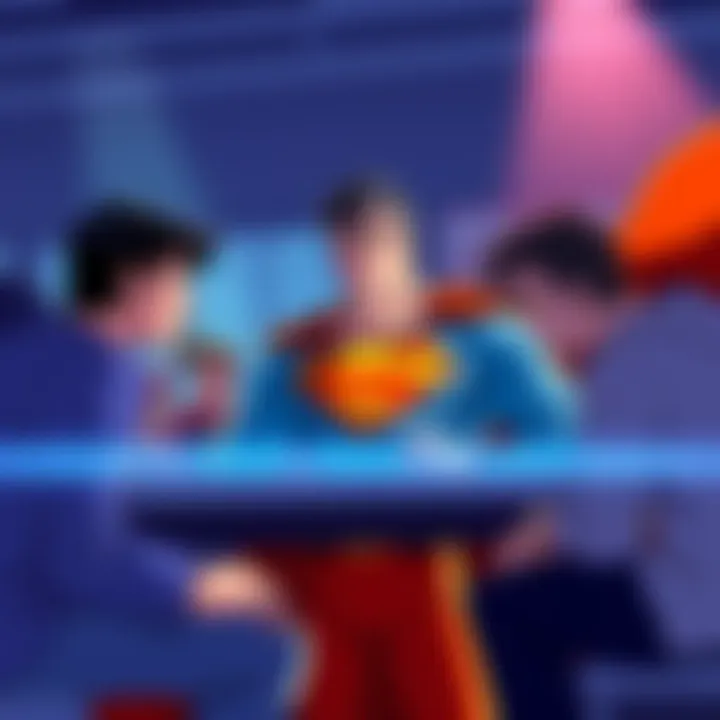 Fans discussing episodes of My Adventures with Superman on a forum