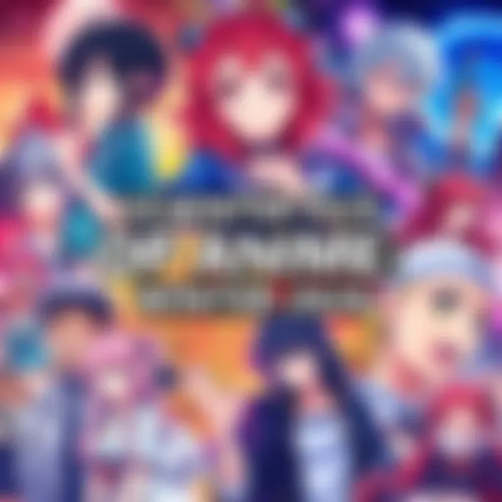 Top Anime Picks for Winter 2026 A colorful collage of anime characters from popular series in winter 2026, showcasing various animation styles and engaging scenes.