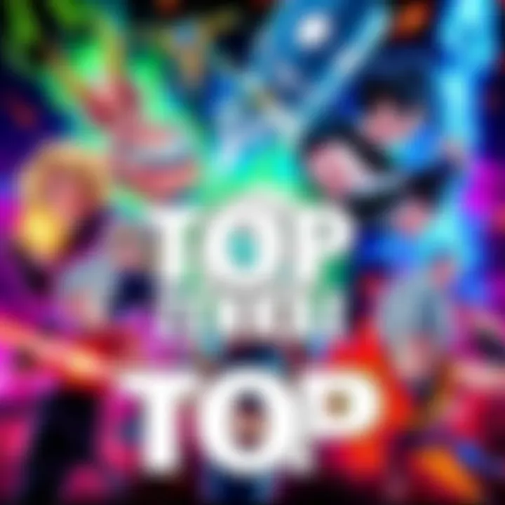 A vibrant collage of popular non-LF Sparking Zenkai characters representing fan favorites in a dynamic style