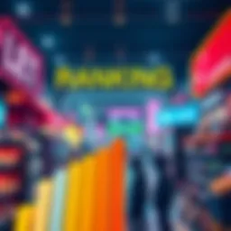 A visual comparison of various market options ranked by performance and popularity, showcasing the best choices for consumers.