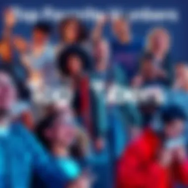A collage of popular Vtubers showcasing their unique designs and personalities, engaging with fans during a live stream.