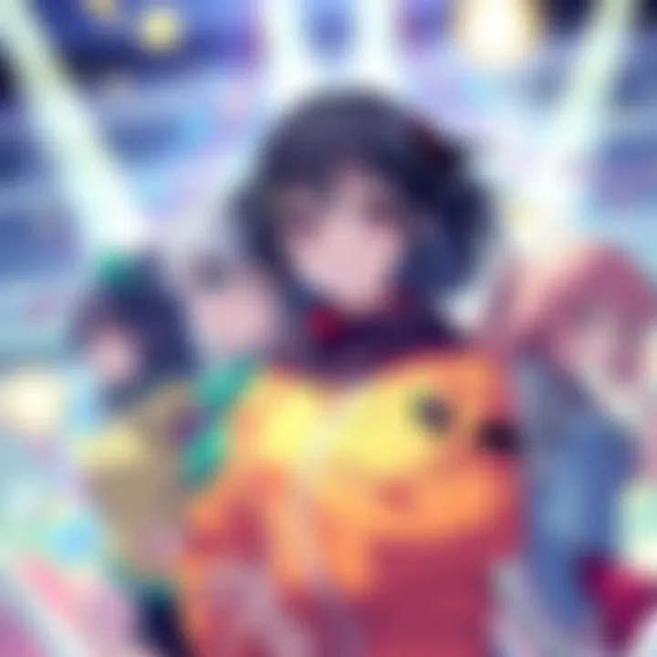 Celebration of the top female supporting characters from the 2025 Anime Corner Awards with colorful anime artwork