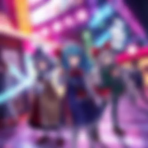 Artwork featuring characters from Touhou EoSD in a cinematic setting, hinting at a potential movie adaptation