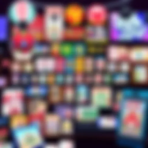 A colorful collection of Touhou fangames, featuring characters and artwork, showcasing the variety and popularity in the community.