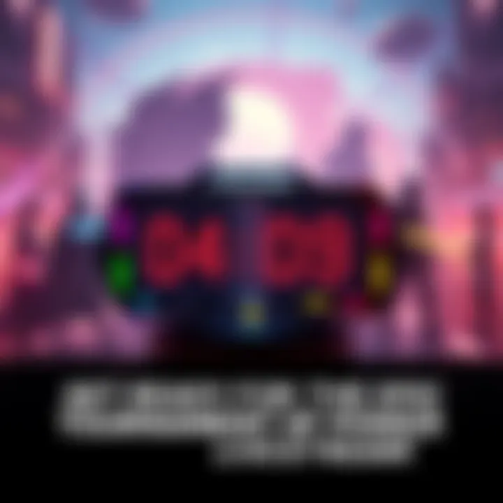 Graphic showing a vibrant countdown timer for the Tournament of Power livestream event with colorful elements and character silhouettes in the background.