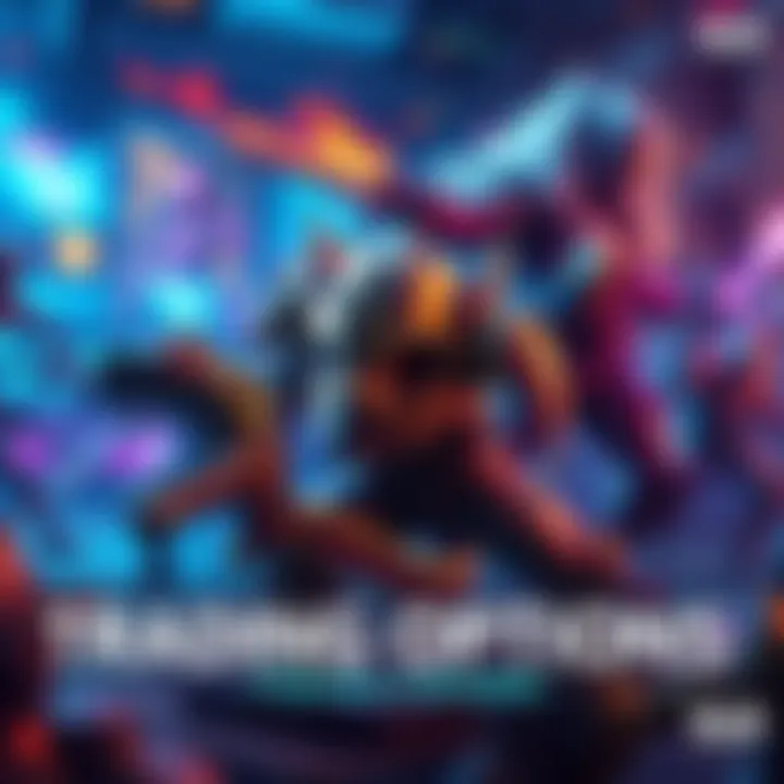 A gaming scene showcasing rare characters and features from a 1000+ days GLB iOS account, with vibrant graphics and action-packed gameplay.