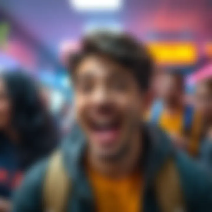 A new reaction image from a popular video shows a person with an excited expression, capturing the mood of meme lovers.