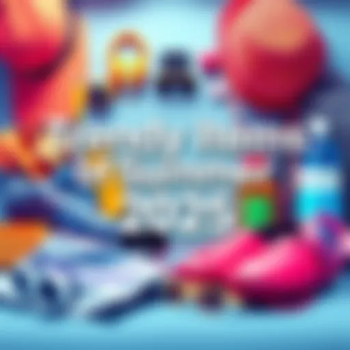 A collection of popular summer items including clothing, accessories, and gadgets for May to July 2025