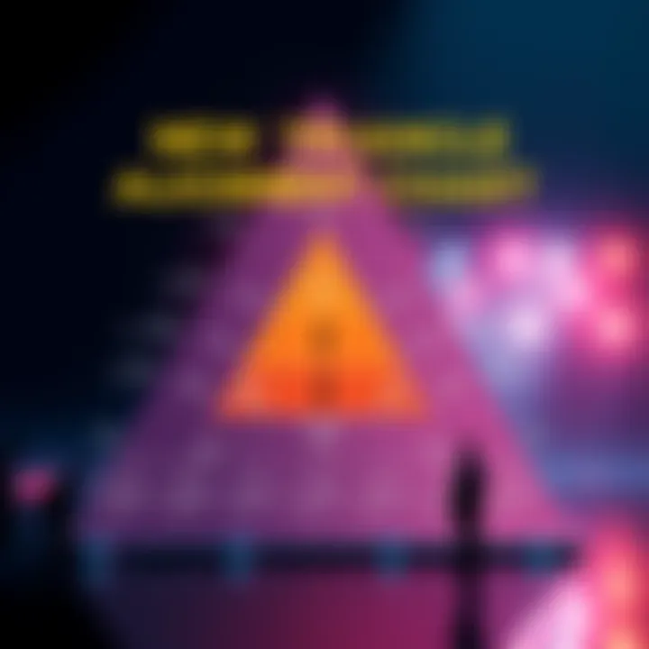 A visual representation of the latest triangle alignment chart showing various character alignments and social dynamics