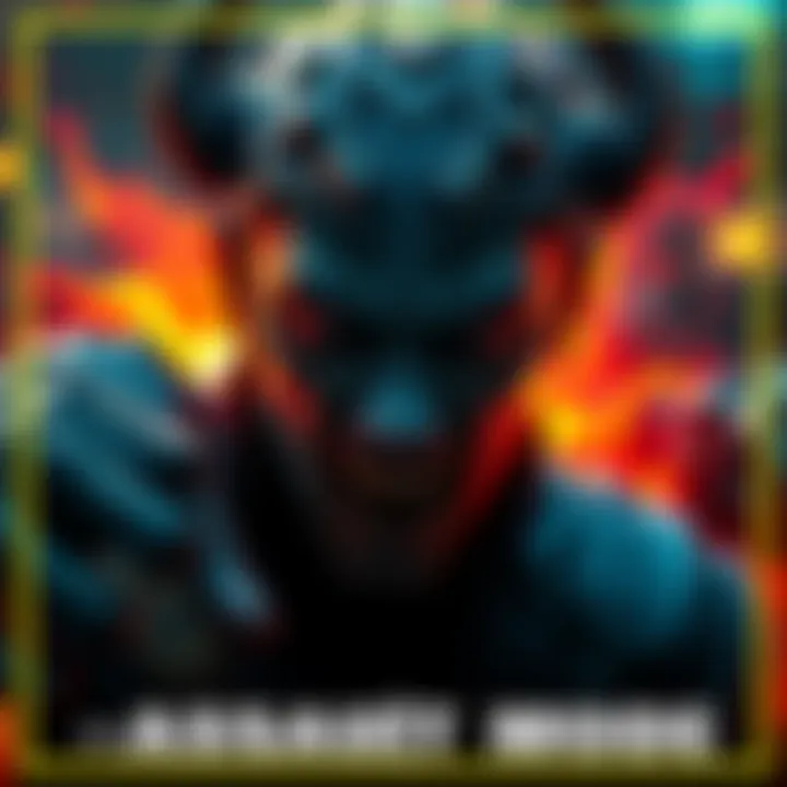 Tristan showcasing his new demonic traits with a fierce expression, ready to transform into assault mode