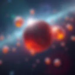 Visual of glowing orbs floating in a cosmic scene, representing Truth Seeking Orbs, with stars and galaxies in the background.