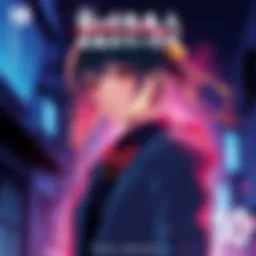 Artistic cover of Tsumiki Ogami Volume 10 featuring vibrant colors and character highlights