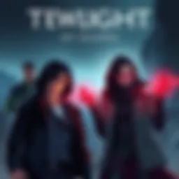 Twilight stands worriedly as Anya showcases her powers, with Yor watching them in the background, hinting at family secrets.