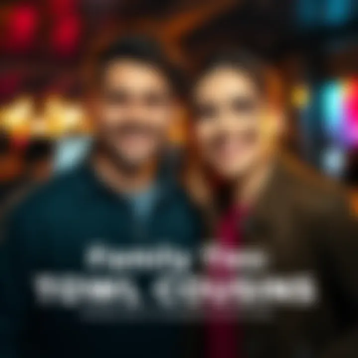 Two well-known personalities stand together, smiling, as they announce their unexpected family relationship, catching fans' attention.