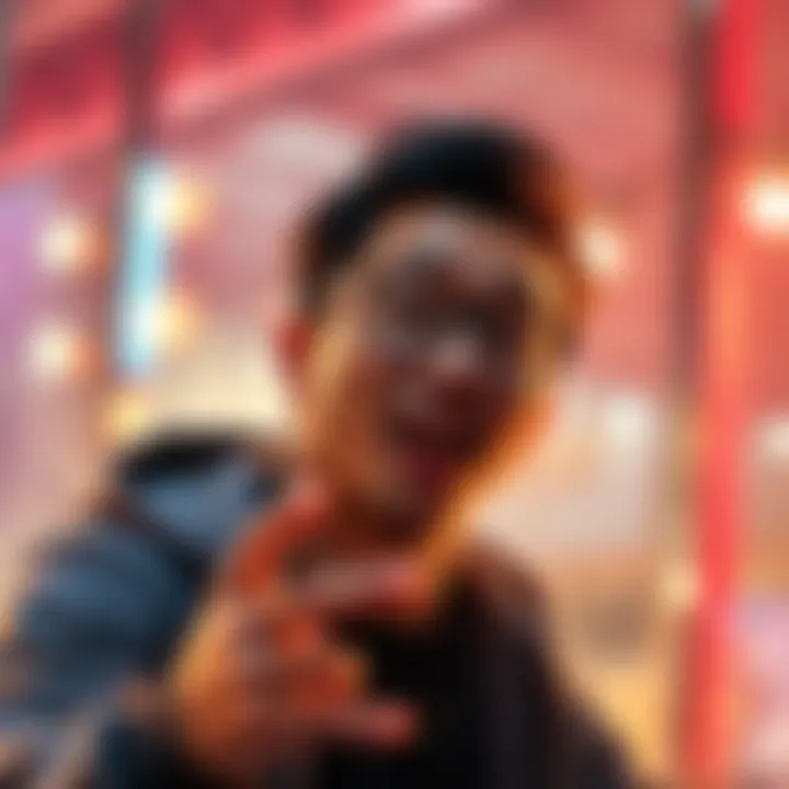 A person expressing their thoughts while trying TwT, showing excitement and curiosity.