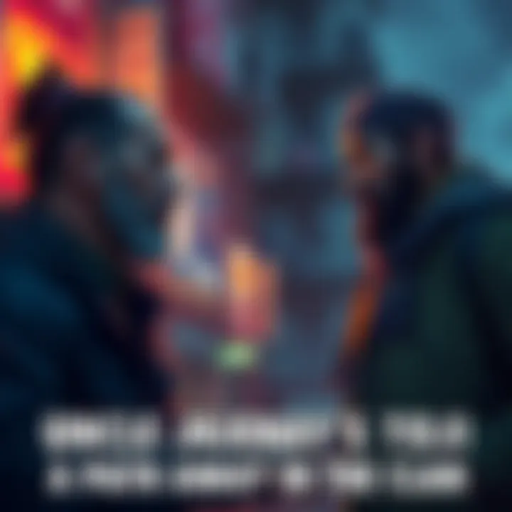 Uncle Jhonny is seen encouraging his cousin Toji to choose a different path away from clan life, showing a moment of family connection