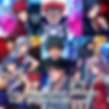 Top Underrated Anime Series A collage of lesser-known anime characters and scenes showcasing their unique stories and art styles