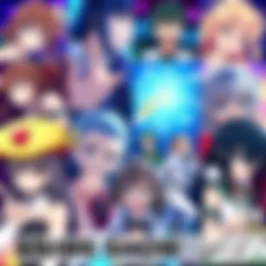 Underrated Anime Showcase A collage featuring various underrated anime characters and scenes, highlighting hidden gems in the anime world.