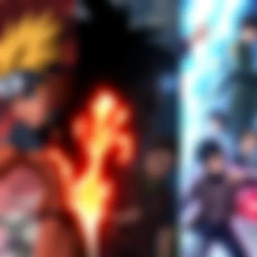 Underused Characters from Naruto Collage of Naruto characters like Tobirama, Sakumo, and Neji showcasing their unique abilities and untapped potential.