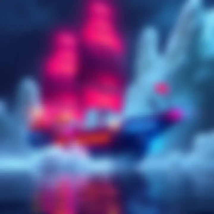 A striking ship designed by artist Ununshi, showcasing vibrant colors and creative details.