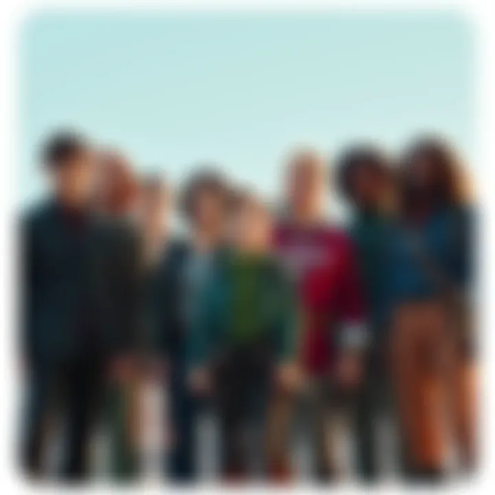 A group of characters from a series standing together, looking confused or uninterested, representing those who contribute little to the story