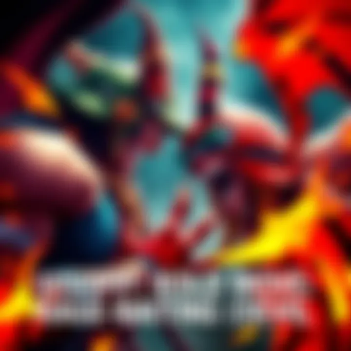 Usopp boldly taunting the Devil, showcasing his cunning tactics and fierce determination