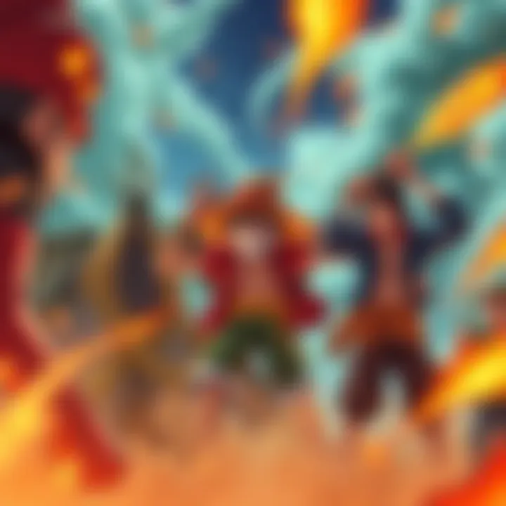 Usopp Using Observation Haki Usopp demonstrates Observation Haki with the Monster Trio during an action scene