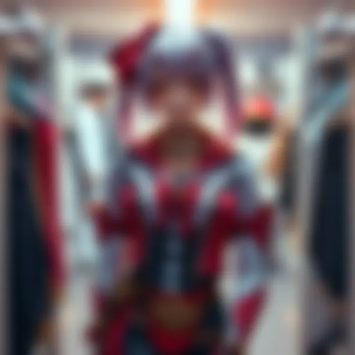 Person in Utahime Closet Cosplay Individual dressed in Utahime closet cosplay, showcasing successful elements and areas for improvement in their outfit.