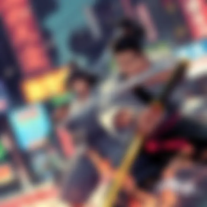 Uzuki swiftly takes the Katana from Takamura in a fast-paced action scene, with Takamura looking surprised as he steps back.