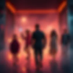 A screenshot from the V1 finale showing key characters and setting, sparking fan speculation.
