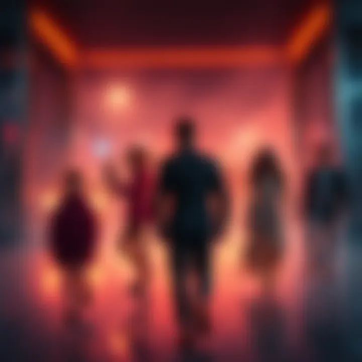 V1 Finale Screenshot A screenshot from the V1 finale showing key characters and setting, sparking fan speculation.