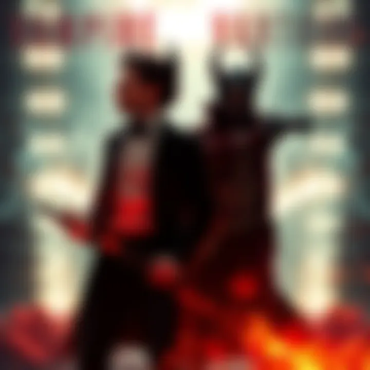 A time-stopping vampire faces off against a gun-slinging vampire in a dramatic battle scene.