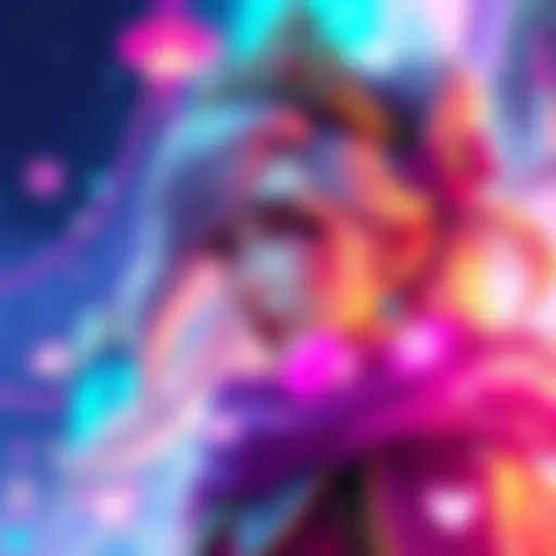 Stunning fanart featuring a character inspired by Disney princesses, showcasing vibrant colors and a magical atmosphere.