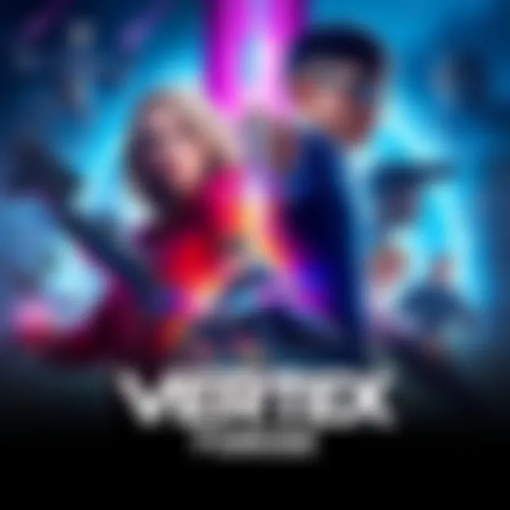 Teaser visual showcasing characters and themes from Vertex Force, creating buzz among fans.