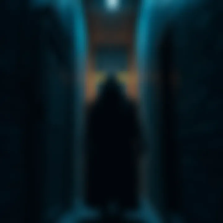 A shadowy figure in a dark alley, exuding a menacing presence and ready to cause trouble.