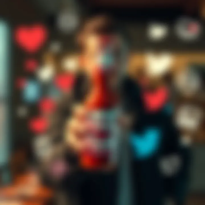 A person holding a bottle of Vlad's sauce, surrounded by social media icons and engagement metrics.