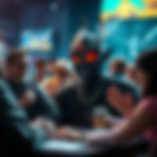 People sharing opinions on voice actor choices for Adramelech in a lively forum discussion